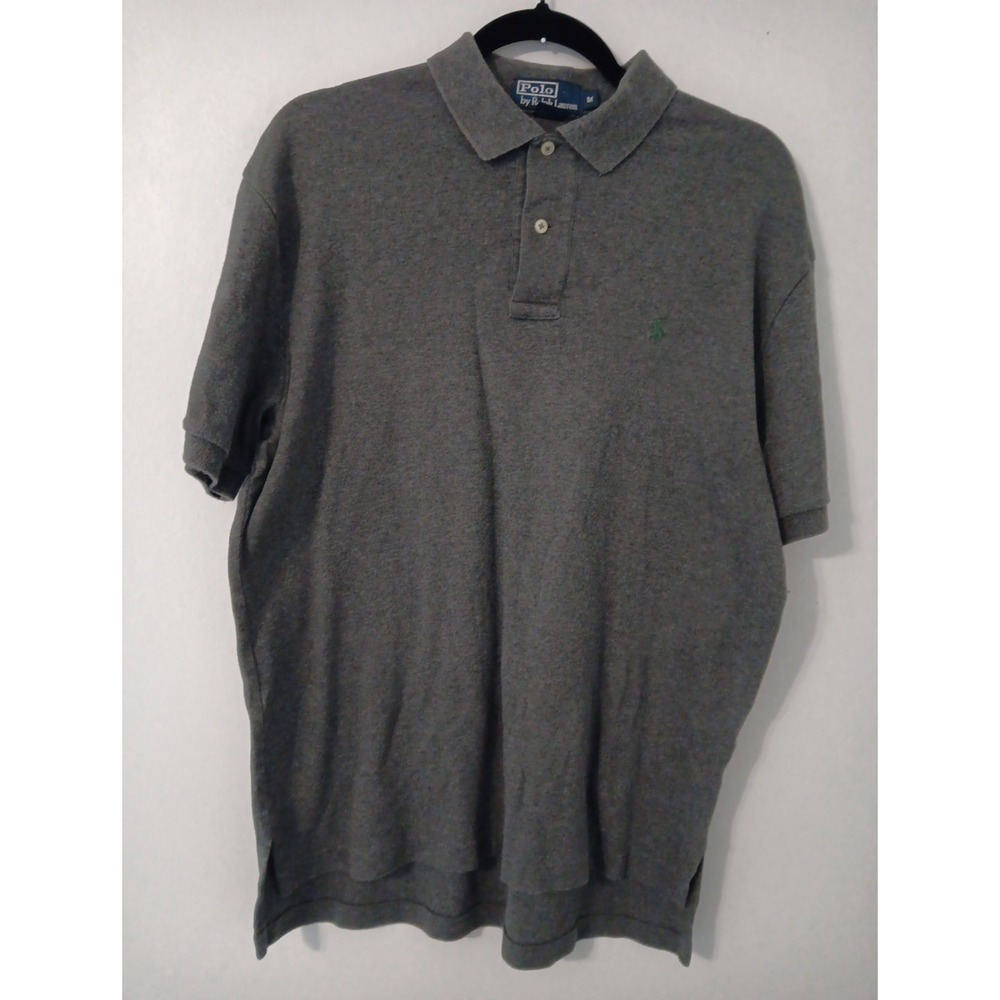 Ralph Lauren Polo  Shirt Pony Logo‎ Men's  Sz. M Grey